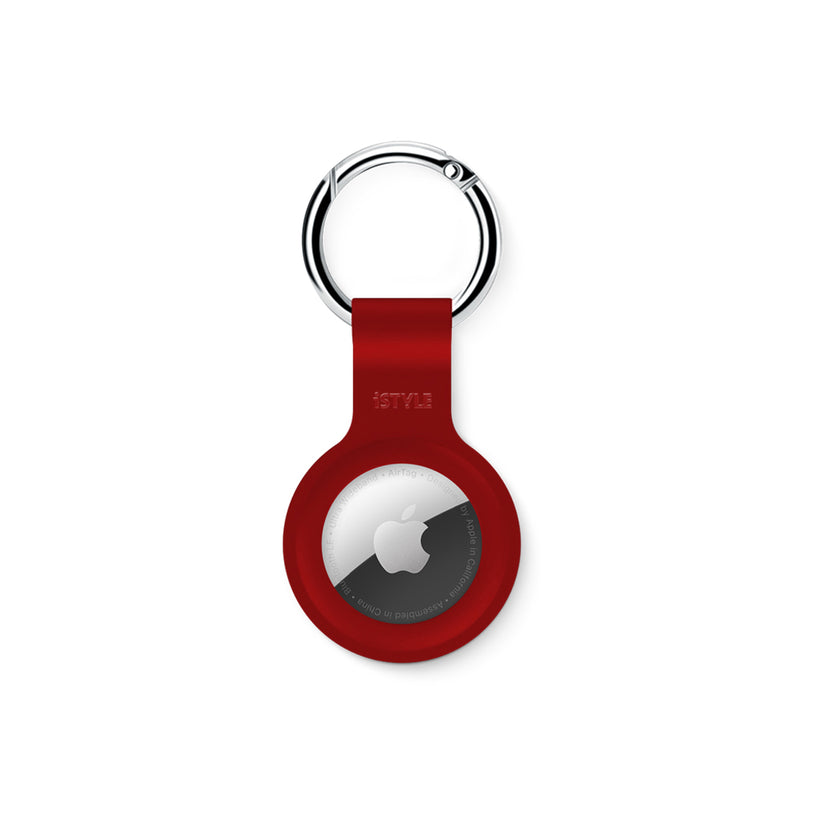 iStyle Silicone Case for AirTag - red