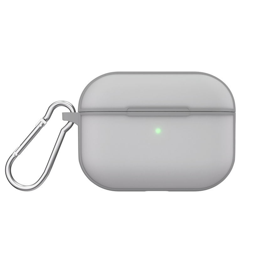Husa de protectie NEXT ONE pentru AirPods Pro (gen. 2), TPU, Gri