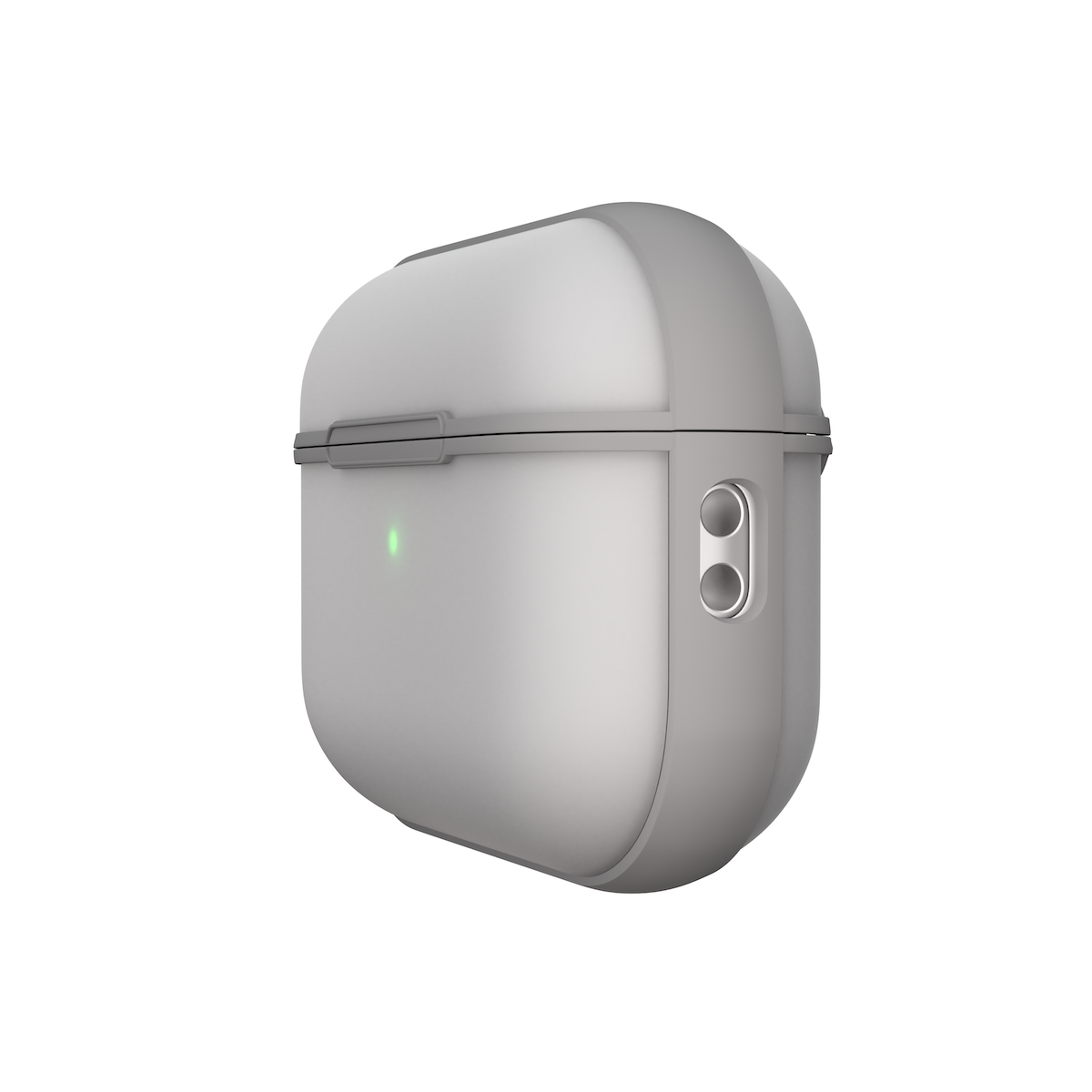 Husa de protectie NEXT ONE pentru AirPods Pro (gen. 2), TPU, Gri