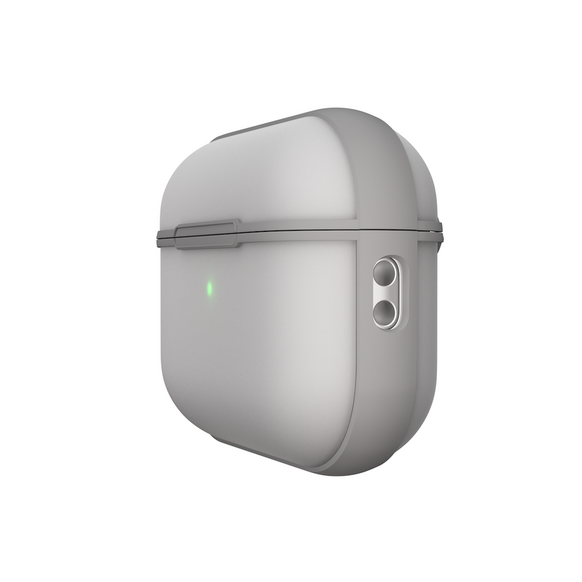 Husa de protectie NEXT ONE pentru AirPods Pro (gen. 2), TPU, Gri