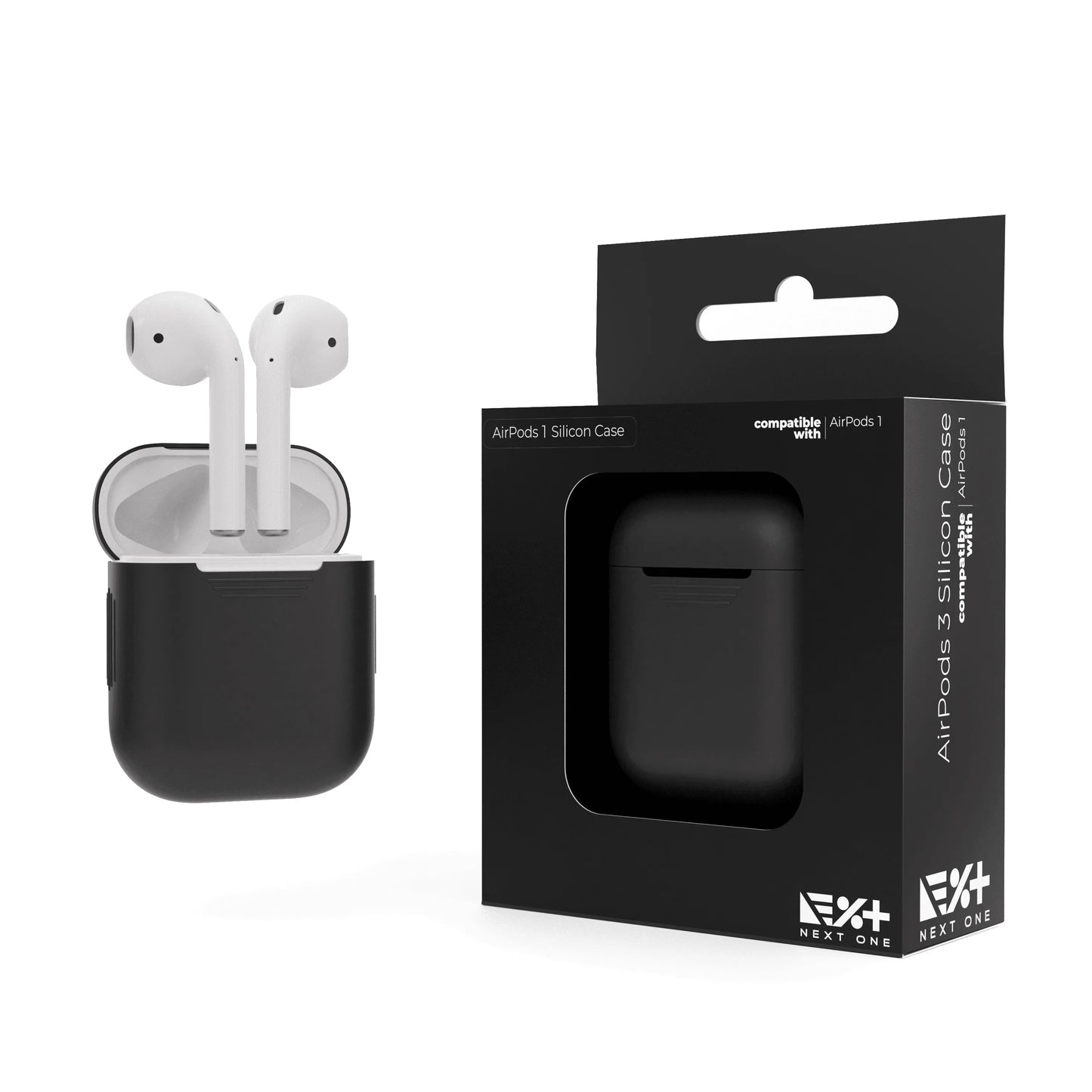 Next One AirPods Silicone Case | Black