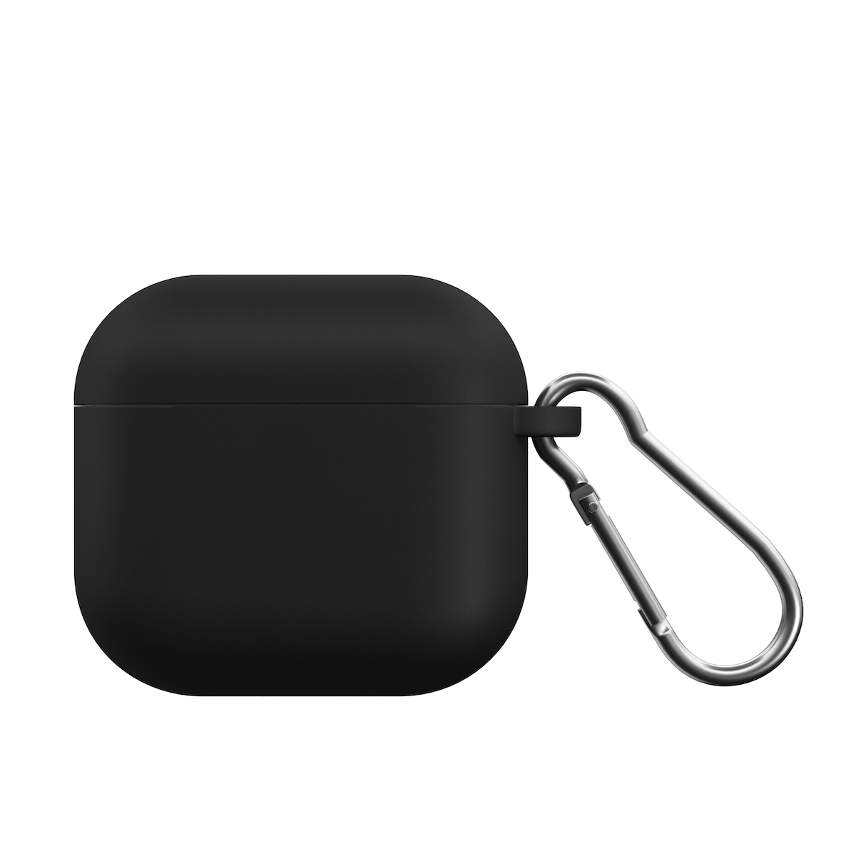 Husa de protectie NEXT ONE pentru AirPods 4, Silicon, Negru