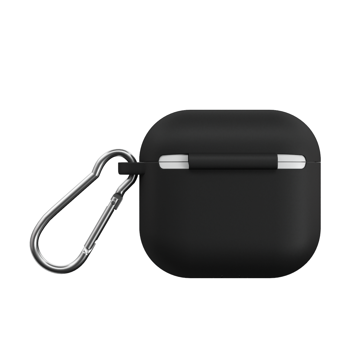 Husa de protectie NEXT ONE pentru AirPods 4, Silicon, Negru