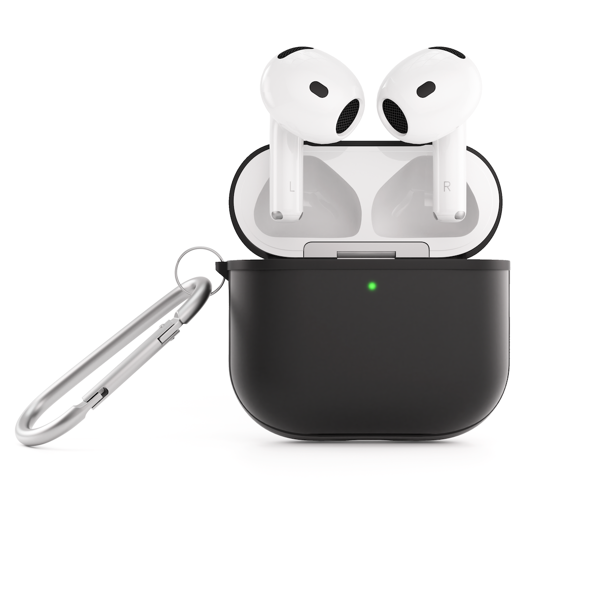 Husa de protectie NEXT ONE pentru AirPods 4, TPU, Negru