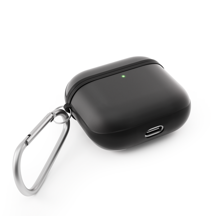 Husa de protectie NEXT ONE pentru AirPods 4, TPU, Negru