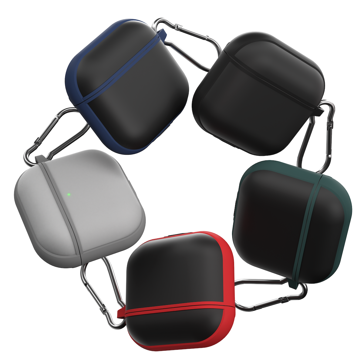 Husa de protectie NEXT ONE pentru AirPods 4, TPU, Negru