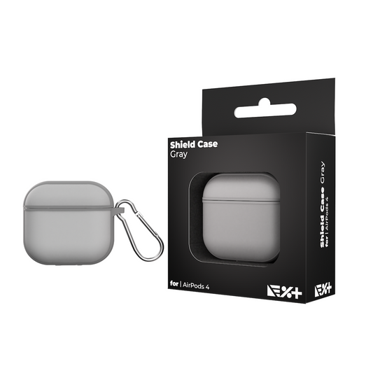Husa de protectie NEXT ONE pentru AirPods 4, TPU, Gri
