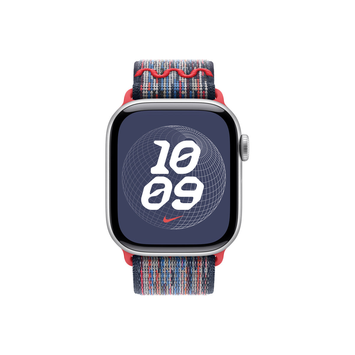 42mm Blue/Red Nike Sport Loop