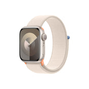 Apple Watch S9 GPS 41mm Starlight Alu Case w Starlight Sport Loop