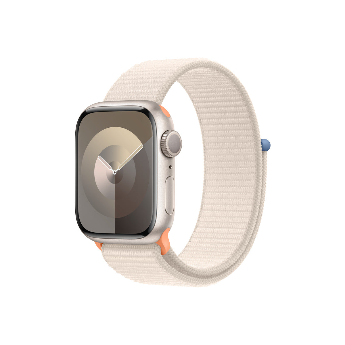 Apple Watch S9 GPS 41mm Starlight Alu Case w Starlight Sport Loop