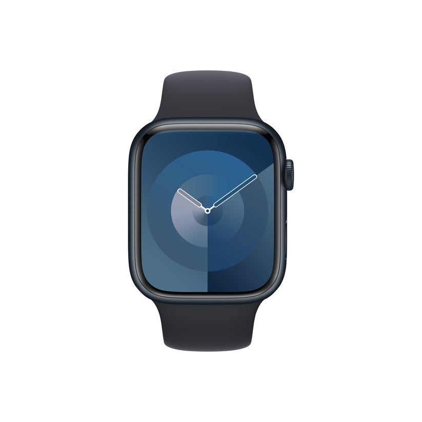 Apple Watch S9 GPS 45mm Midnight Alu Case w Midnight Sport Band - M/L