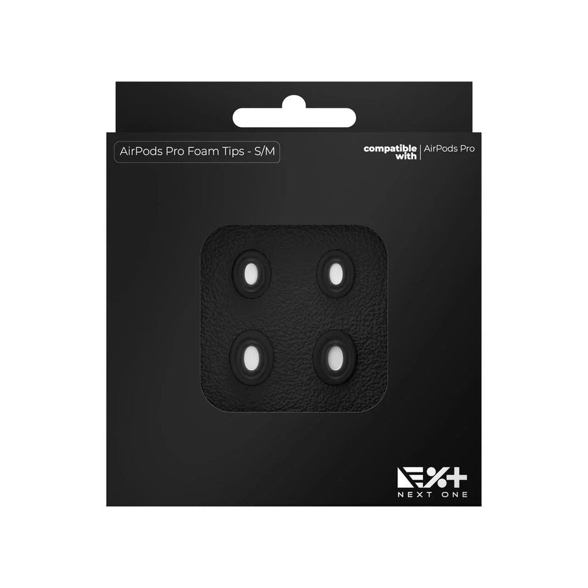 NEXT ONE AIRPODS PRO FOAM TIPS S/M | BLACK