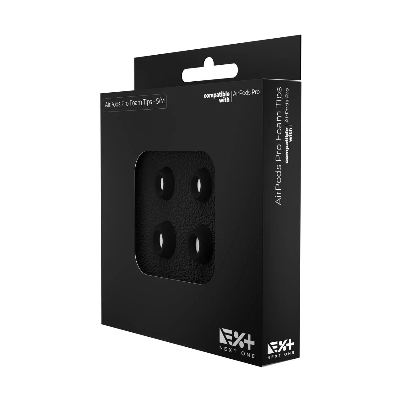 NEXT ONE AIRPODS PRO FOAM TIPS S/M | BLACK