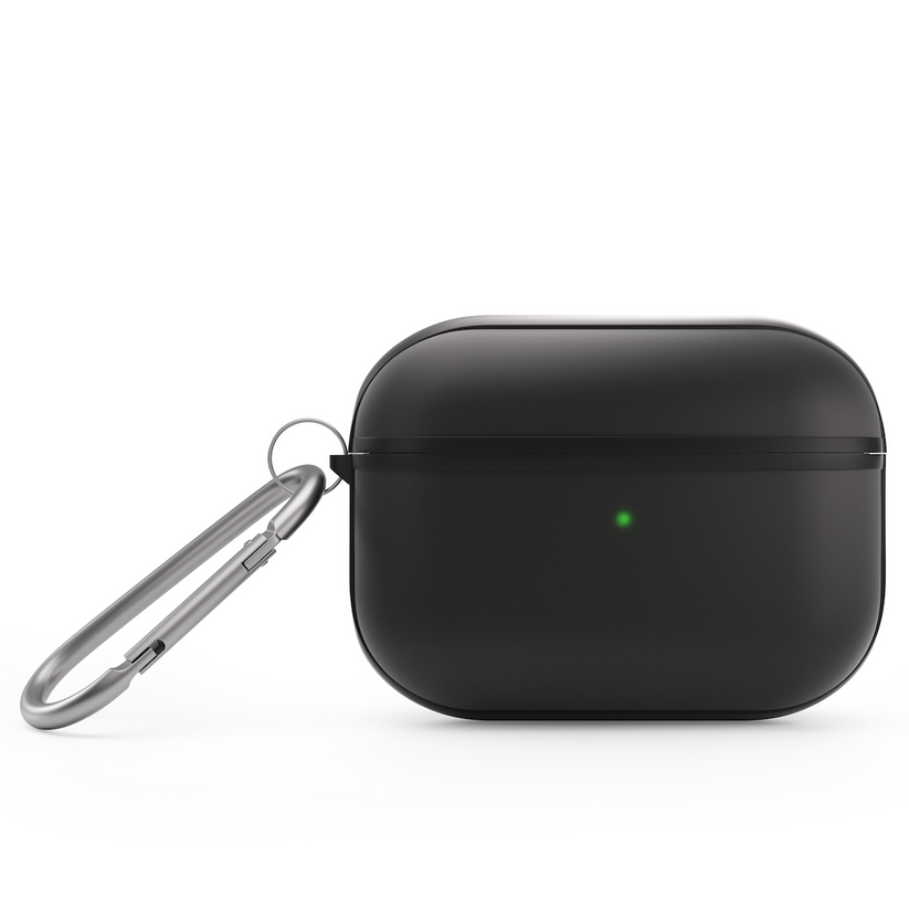 Husa de protectie NEXT ONE pentru AirPods Pro (gen. 2), TPU, Negru