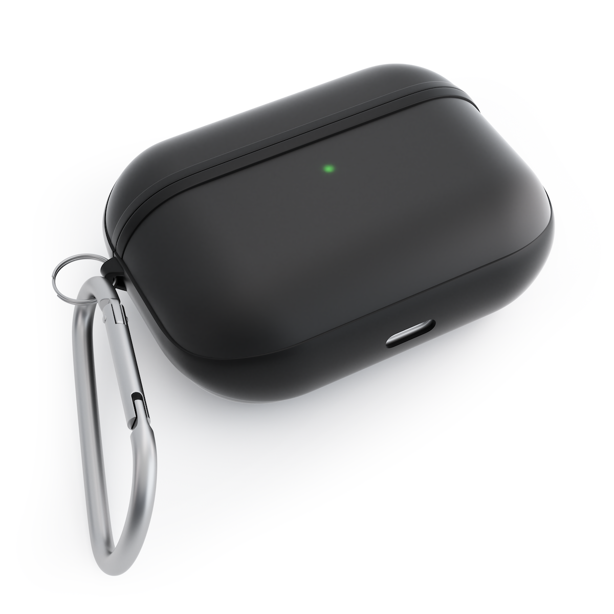 Husa de protectie NEXT ONE pentru AirPods Pro (gen. 2), TPU, Negru