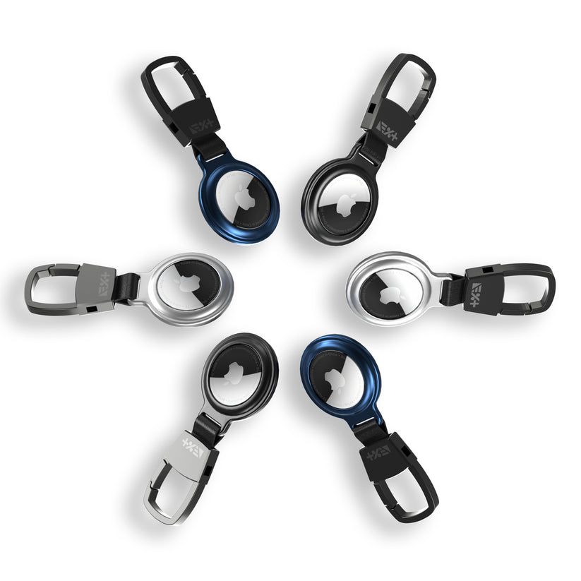 Next One AirTag Magnetic Aluminium Key Carabiner | Black