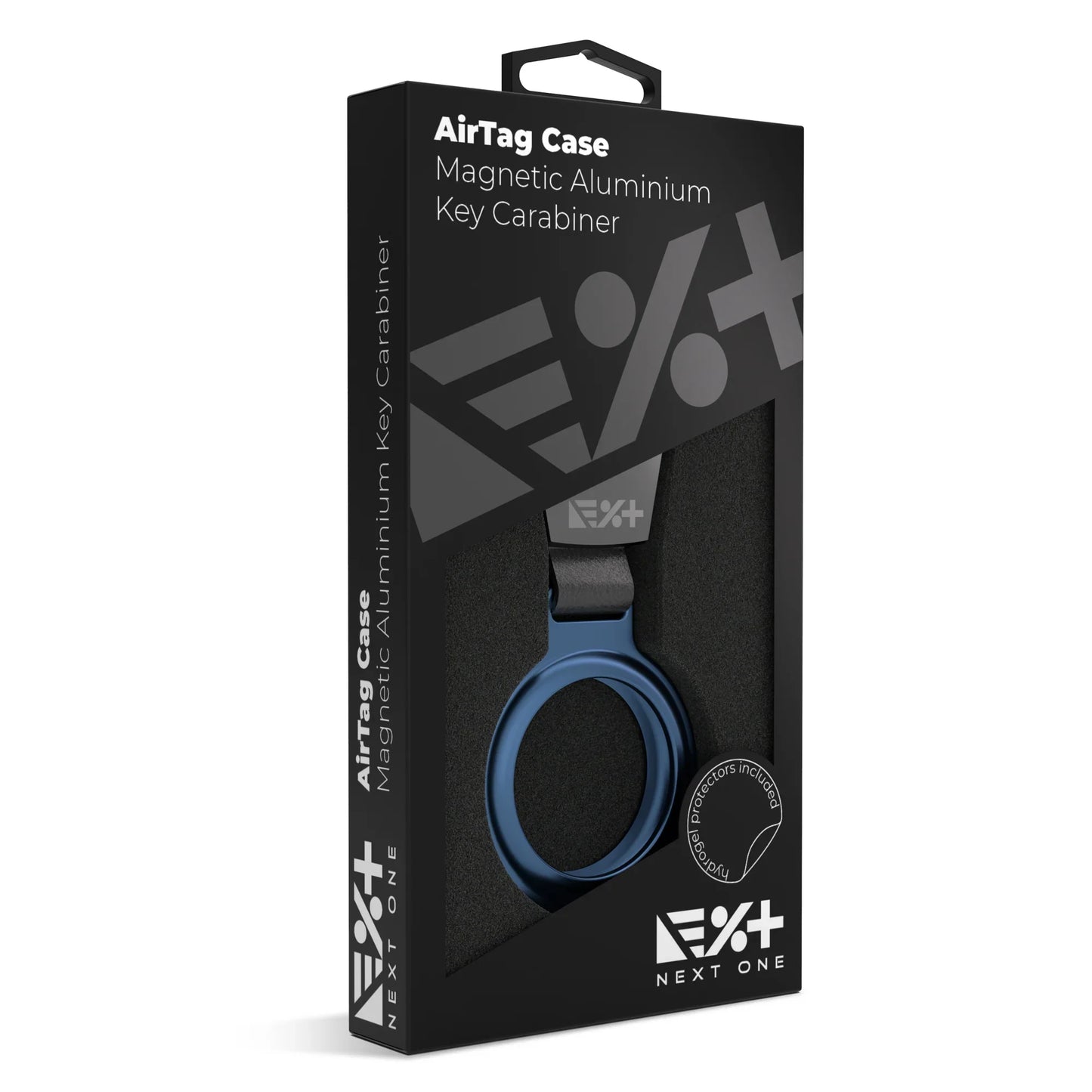 Next One AirTag Magnetic Aluminium Key Carabiner | Blue
