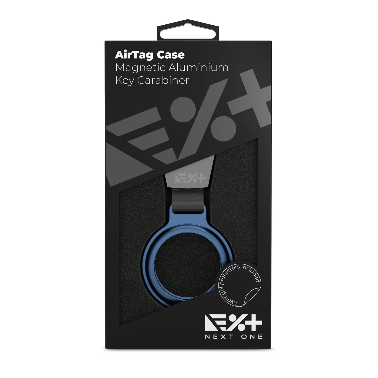Next One AirTag Magnetic Aluminium Key Carabiner | Blue
