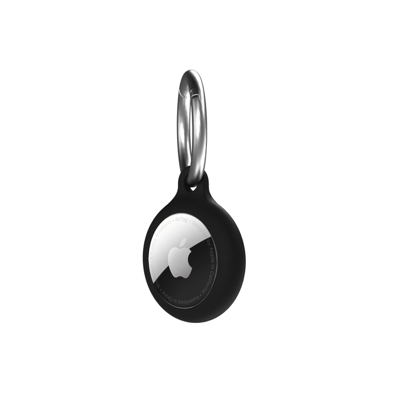 Next One AirTag Secure Silicone Key Clip | Black