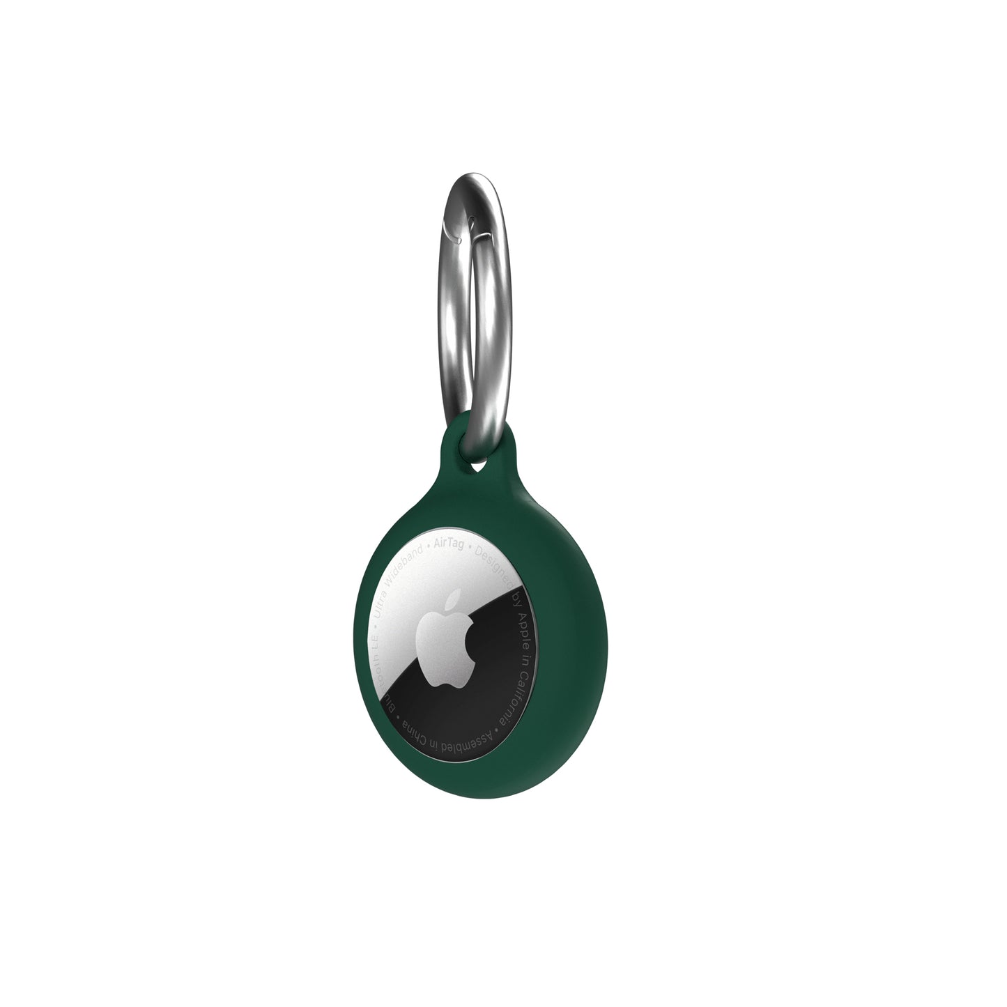 Next One AirTag Secure Silicone Key Clip | Leaf Green