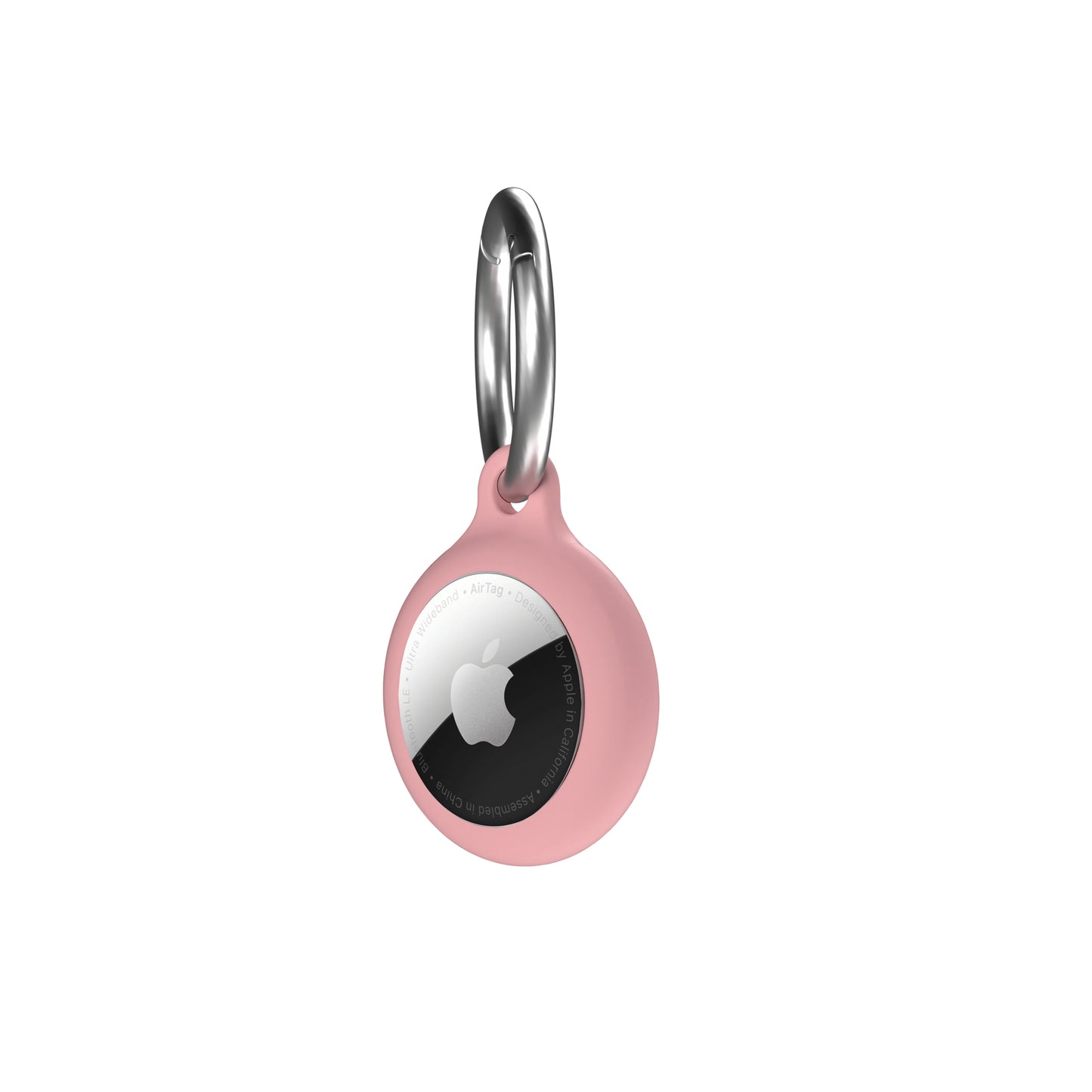 Next One AirTag Secure Silicone Key Clip | Ballet Pink