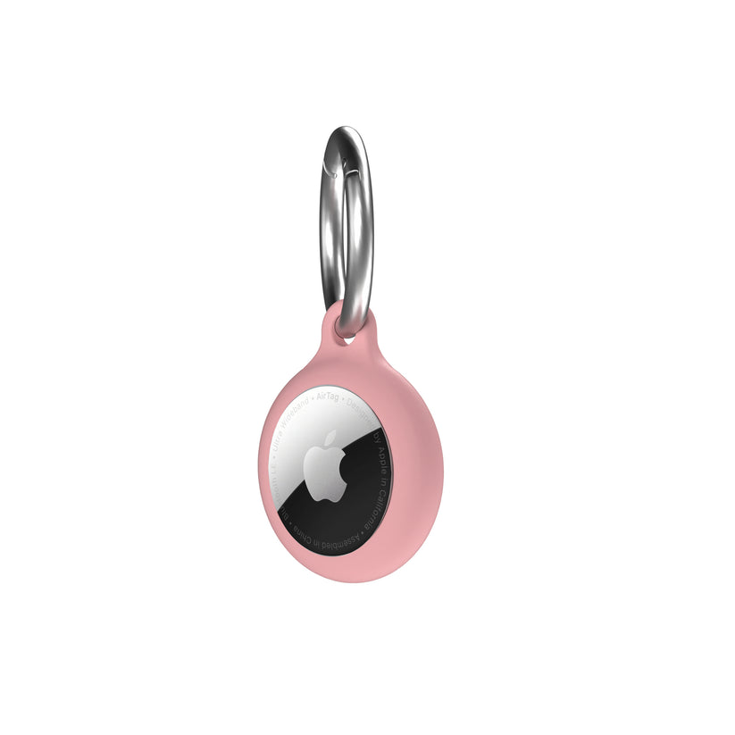 Next One AirTag Secure Silicone Key Clip | Ballet Pink