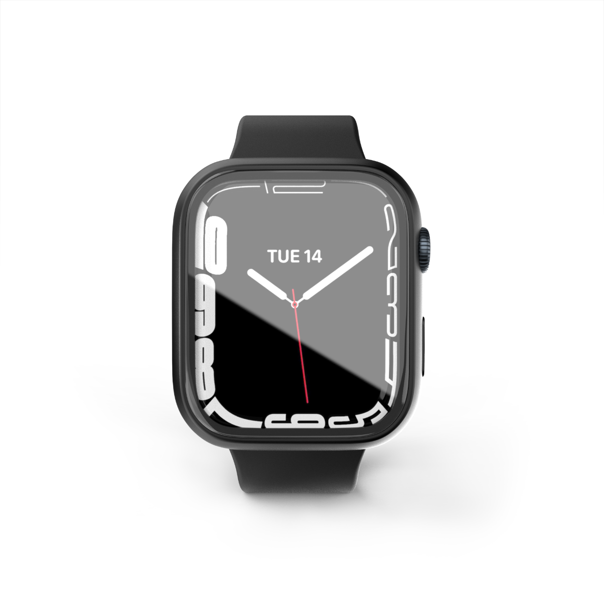 APPLE WATCH BLACK SHIELD CASE 41MM