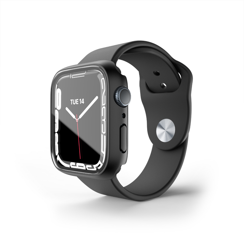 APPLE WATCH BLACK SHIELD CASE 41MM