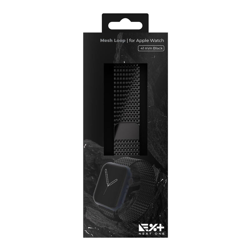 NEXT ONE MESH LOOP FOR APPLE WATCH 41MM BLACK
