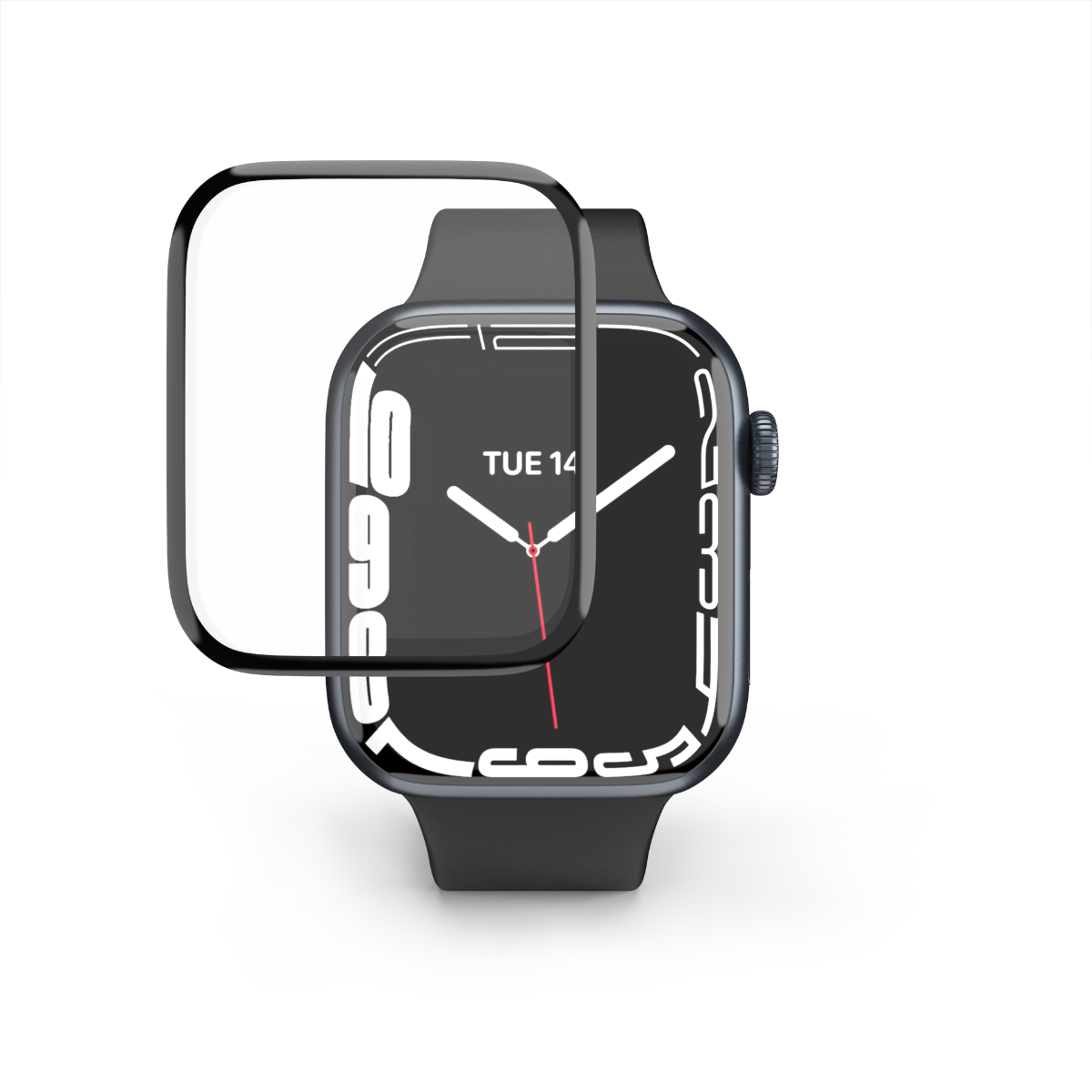 APPLE WATCH 3D SCREEN PROTECTOR 45MM CLEAR