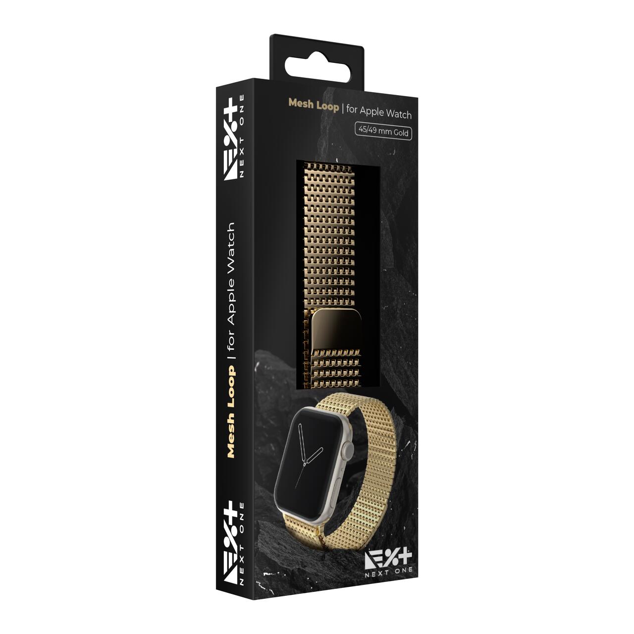 NEXT ONE MESH LOOP FOR APPLE WATCH 45/49MM GOLD