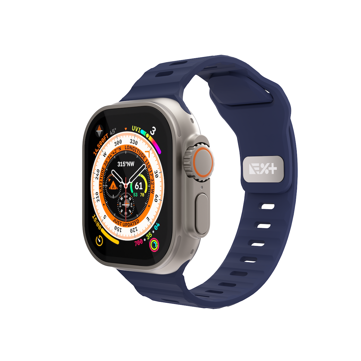 NEXT ONE SILICONE ACTIVE BAND FOR APPLE WATCH 44/46/49MM | BLUE
