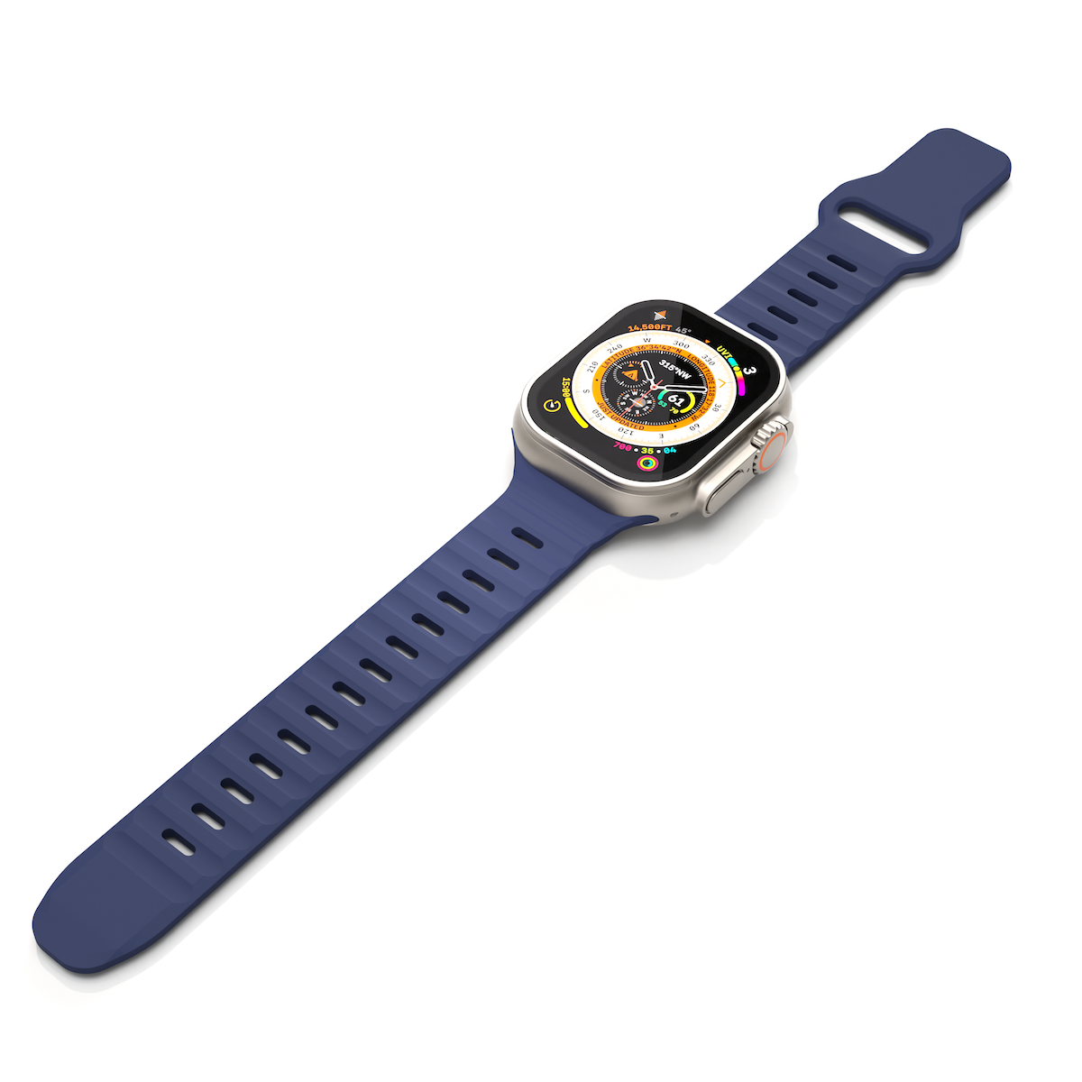 NEXT ONE SILICONE ACTIVE BAND FOR APPLE WATCH 44/46/49MM | BLUE