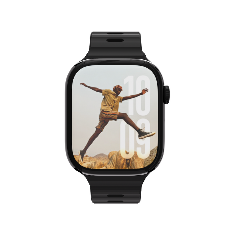 NEXT ONE SILICONE ACTIVE BAND FOR APPLE WATCH 40/42MM | BLACK