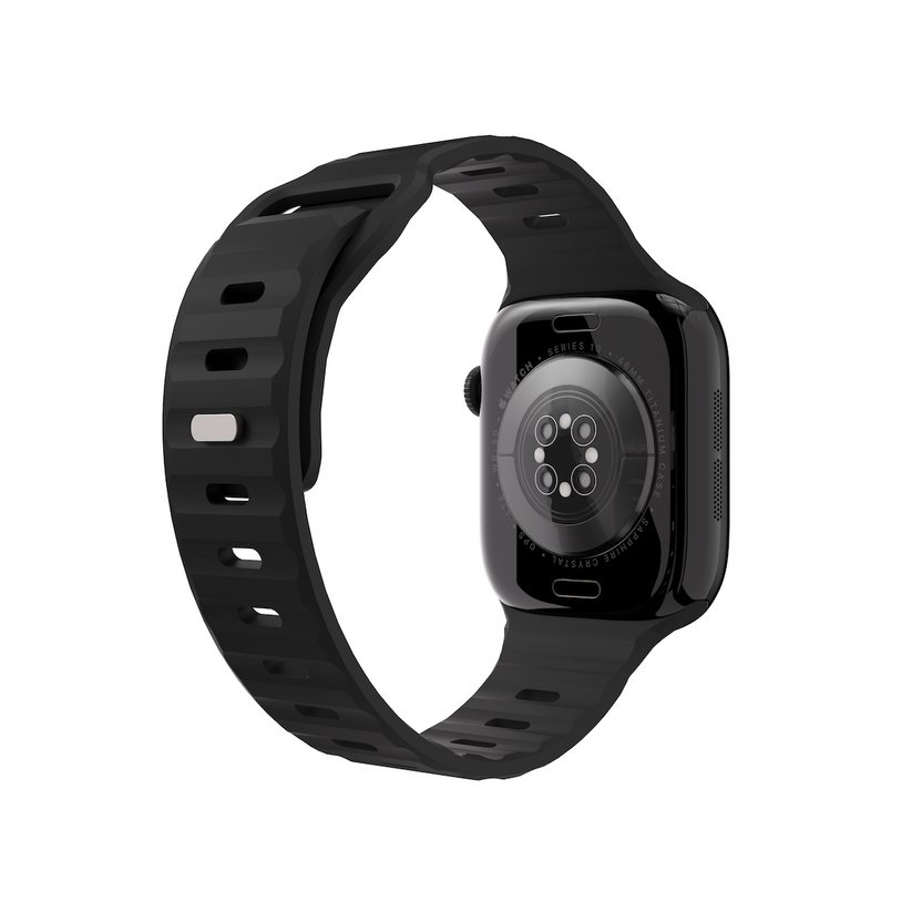 NEXT ONE SILICONE ACTIVE BAND FOR APPLE WATCH 40/42MM | BLACK