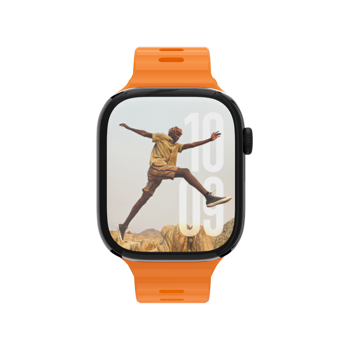 NEXT ONE SILICONE ACTIVE BAND FOR APPLE WATCH 40/42MM | ORANGE