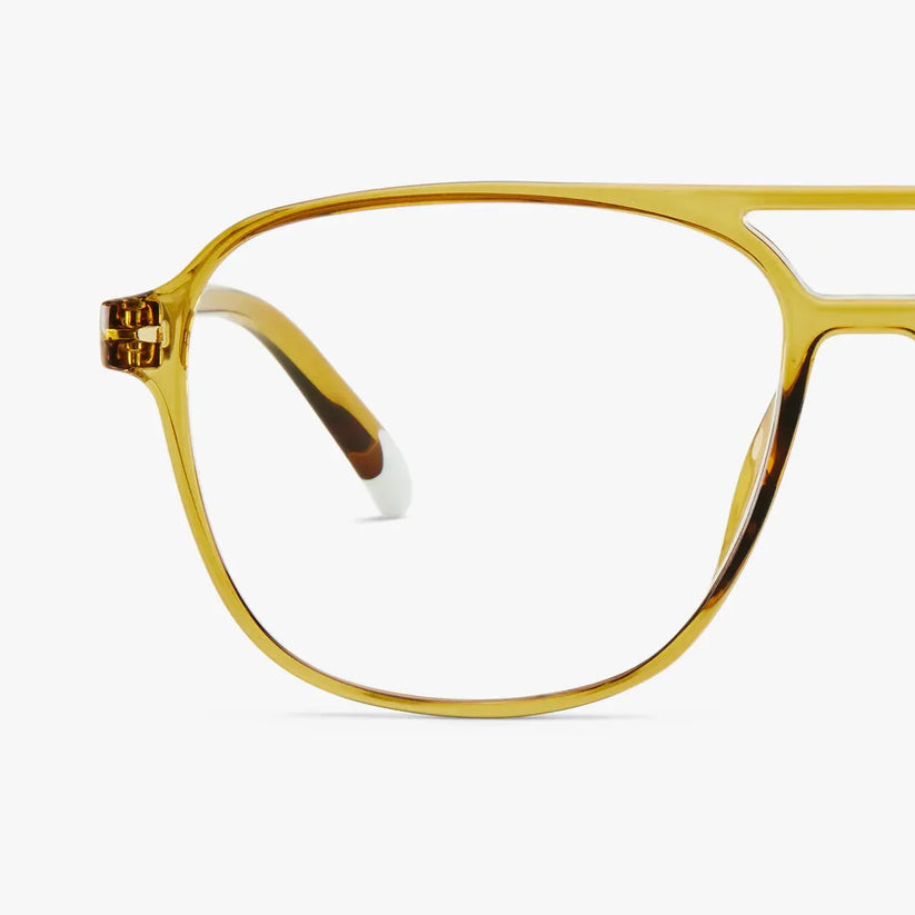 BARNER GLASSES -Brad Ecru Olive Glossy