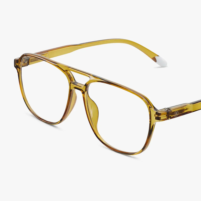 BARNER GLASSES -Brad Ecru Olive Glossy