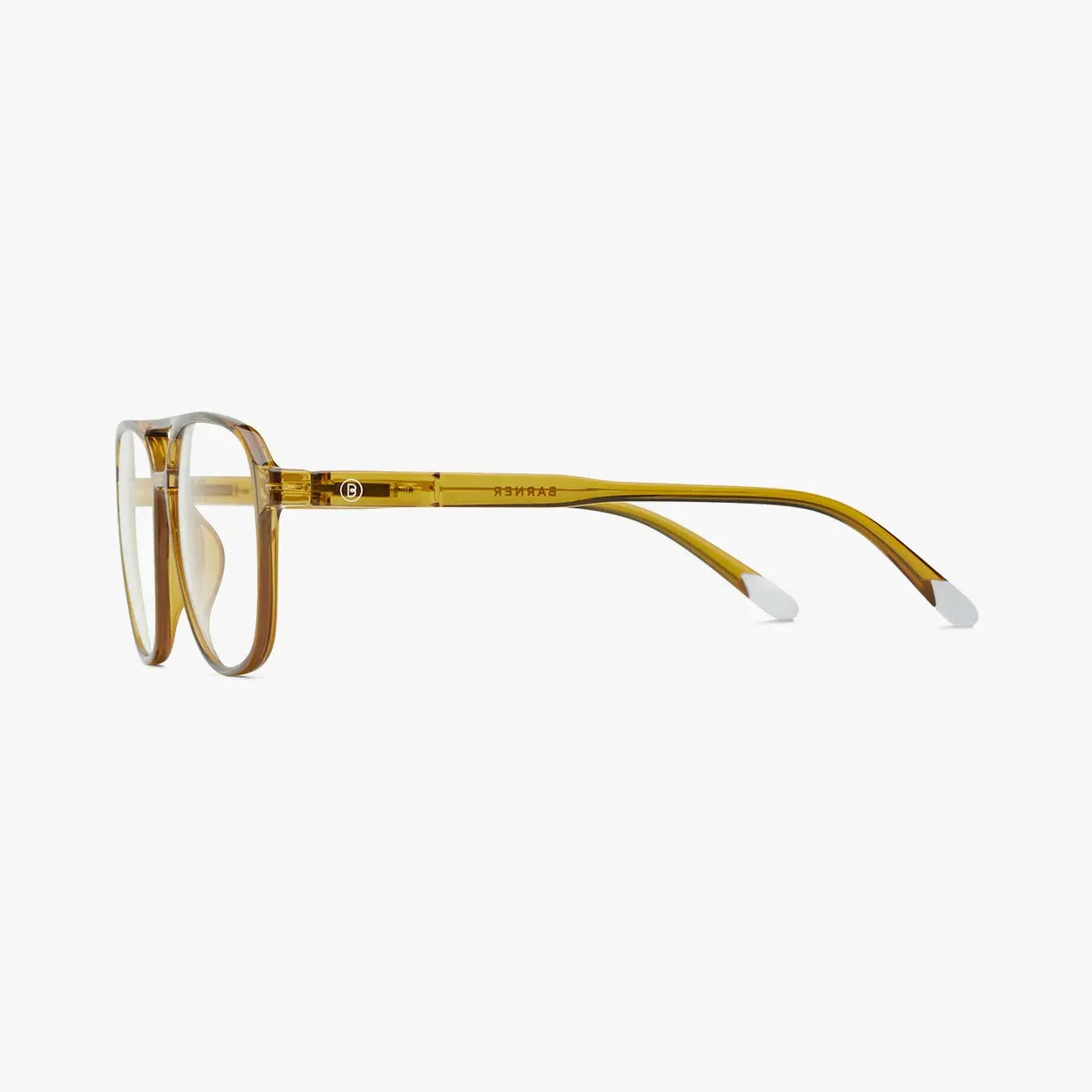 BARNER GLASSES -Brad Ecru Olive Glossy