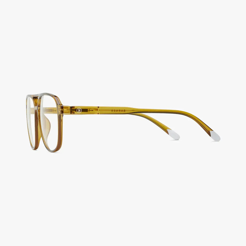 BARNER GLASSES -Brad Ecru Olive Glossy