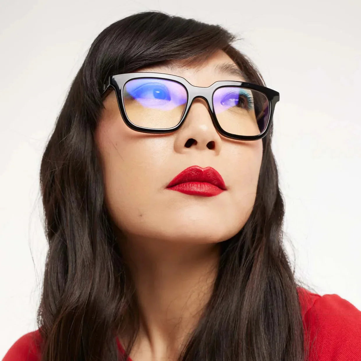 Barner Blue Light Blocking Glasses - Holly - Glossy - Black Noir (Glossy)