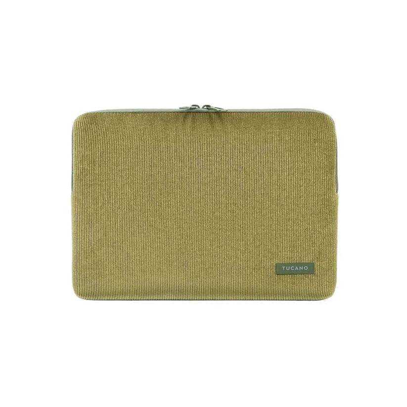 Tucano Velluto 13inch Case Stretchy neoprene & corduroy cover MacBook Pro/Air 13inch & Laptop 12inch - Green