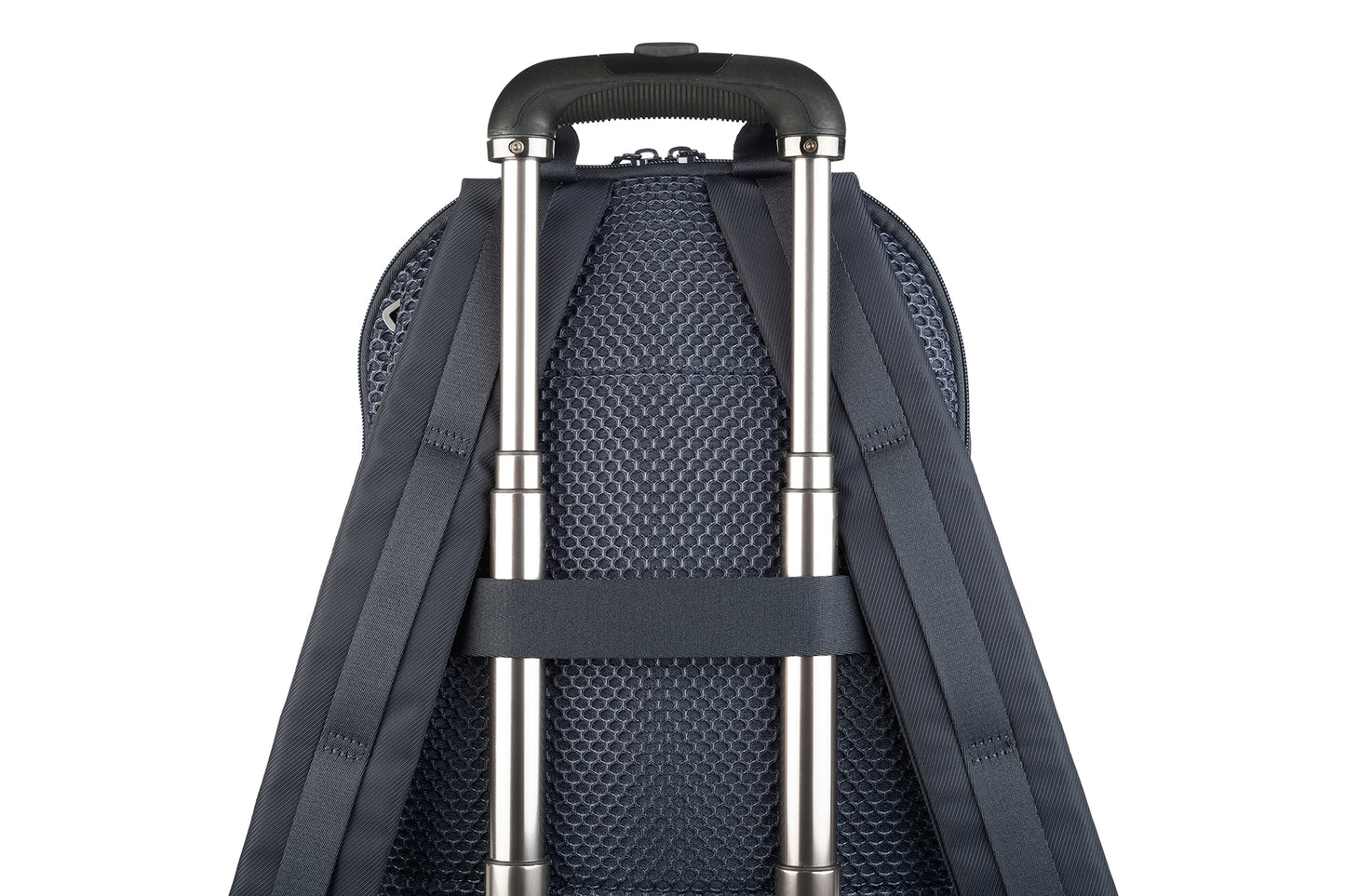 Rucsac Tucano cu elemente de piele, 16", Bleumarin/Negru