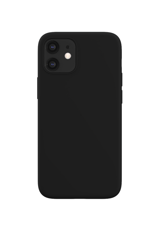 Black Silicone Case | iPhone 12 mini MagSafe compatible