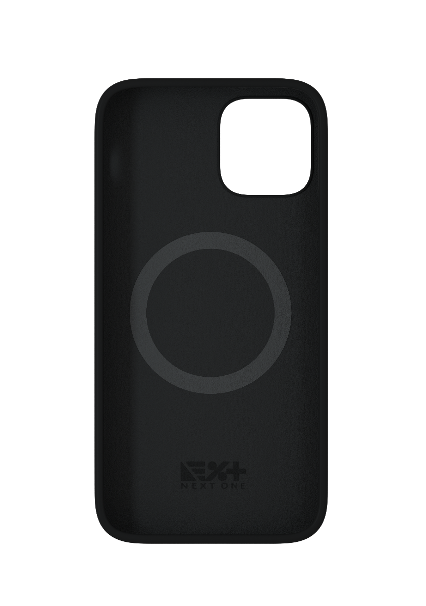 Black Silicone Case | iPhone 12 mini MagSafe compatible