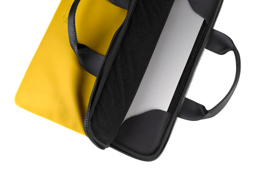 GOMMO SUPERSLIM BAG 13"/14" YELLOW