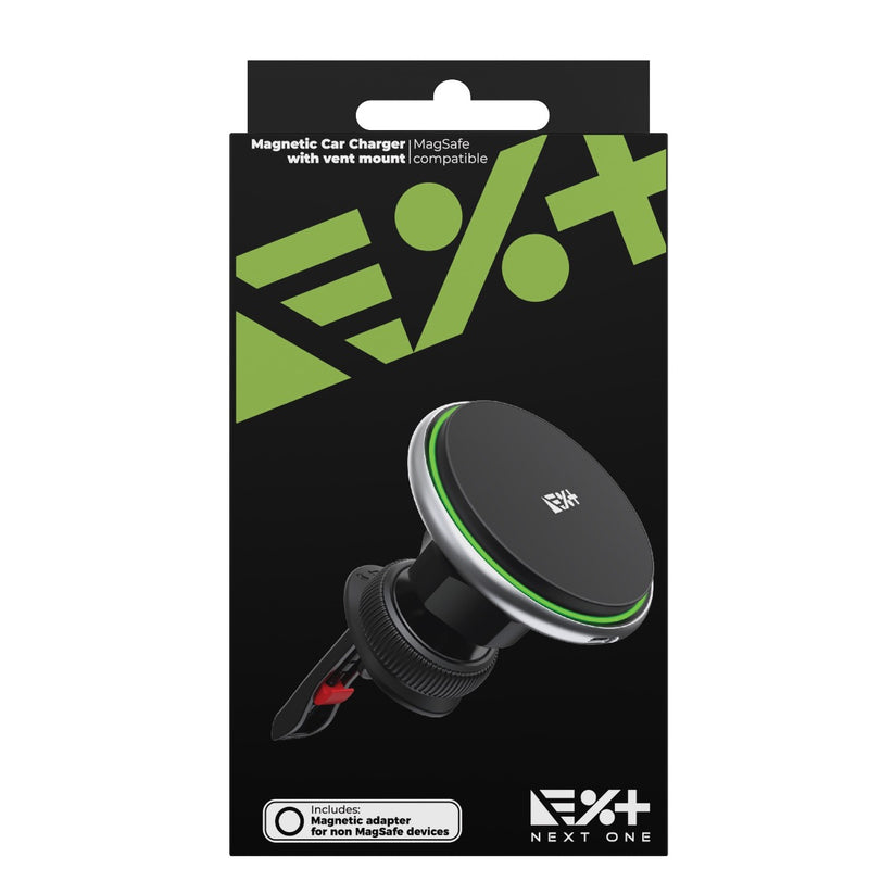 NEXT ONE MAGNETIC CAR CHARGER | MAGSAFE COMPATIBLE