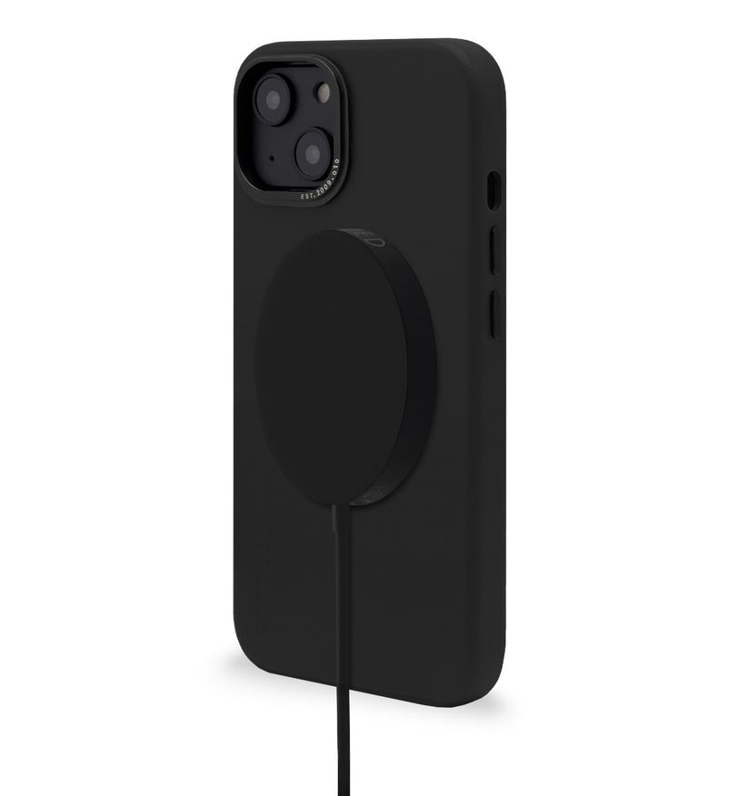 Decoded Leather Backcover, black - iPhone 14 Max