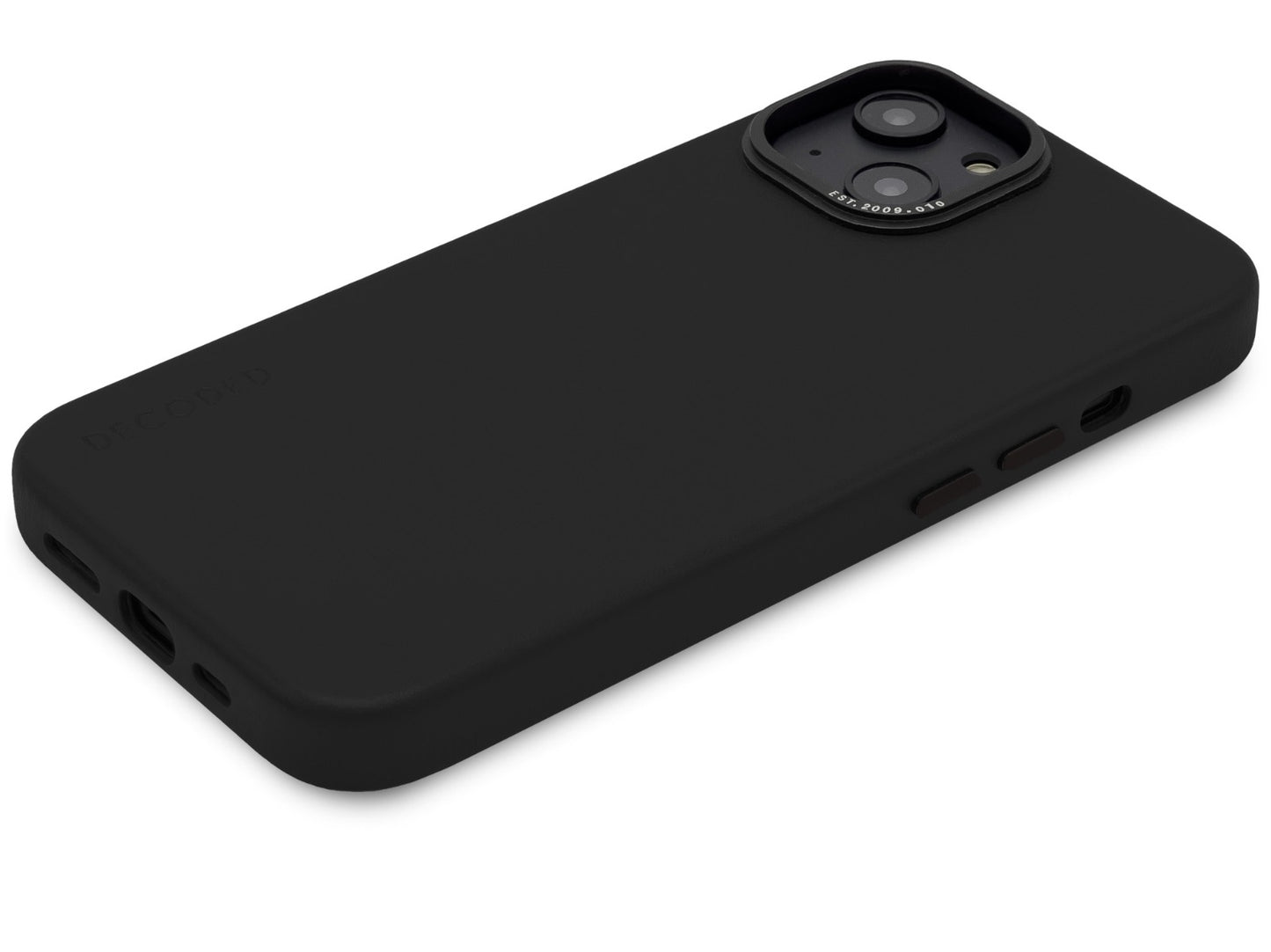 Decoded Leather Backcover, black - iPhone 14 Max
