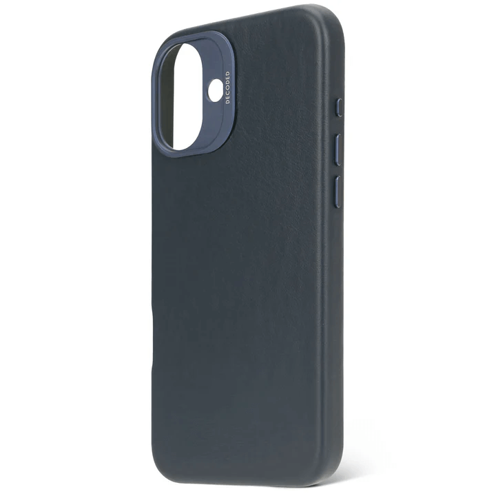 "DECODED Leather Backcover for iPhone 16 Plus"
